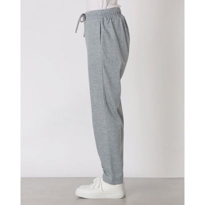 ジーンズメイト JEANS MATE C-FORT POINT スウェット テーパードパンツ レディース すっきり見え きれいめ ウエストドロスト仕様 暖かい 保温 お出掛け リラックスウェア （グレー）｜詳細画像