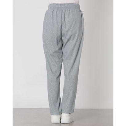 ジーンズメイト JEANS MATE C-FORT POINT スウェット テーパードパンツ レディース すっきり見え きれいめ ウエストドロスト仕様 暖かい 保温 お出掛け リラックスウェア （グレー）｜詳細画像