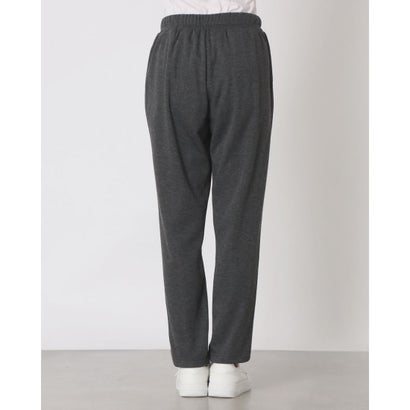 ジーンズメイト JEANS MATE C-FORT POINT スウェット テーパードパンツ レディース すっきり見え きれいめ ウエストドロスト仕様 暖かい 保温 お出掛け リラックスウェア （チャコールグレー）｜詳細画像