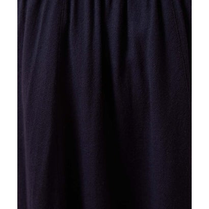 インドウール フラワー刺繍ツイルスカート （ネイビー）｜詳細画像