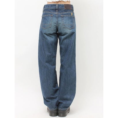 【SOMETHING×PosTokyo】Straight Loose Denim （ブルー）｜詳細画像