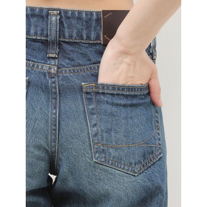 【SOMETHING×PosTokyo】Straight Loose Denim （ブラック）｜詳細画像