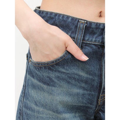 【SOMETHING×PosTokyo】Straight Loose Denim （ブラック）｜詳細画像