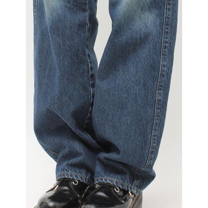 【SOMETHING×PosTokyo】Straight Loose Denim （ブラック）｜詳細画像