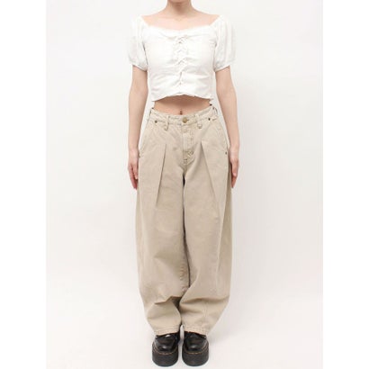 ジュエティ jouetie 【SOMETHING×PosTokyo】Tuck Buggy （ベージュ）｜詳細画像