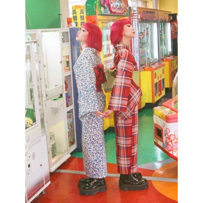 jouetie レオパードロゴ浴衣【WEB限定】（オレンジ） -ファッション