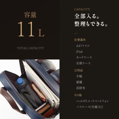 アクセントカラーが効いたベーシックなスクエアリュック （ブラウン）｜詳細画像
