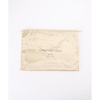 【CHRISTIAN VILLA /クリスチャン ヴィラ】スタッズスウェードBAG L （キャメル）｜詳細画像