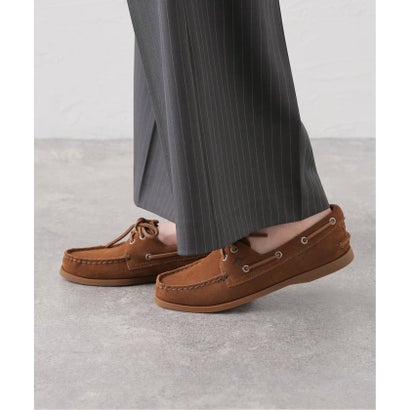 【SPERRY /スペリー】AO 2-EYE WOMENS SUEDE BOAT SHOE （キャメル）｜詳細画像
