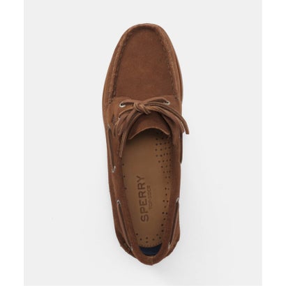 【SPERRY /スペリー】AO 2-EYE WOMENS SUEDE BOAT SHOE （キャメル）｜詳細画像