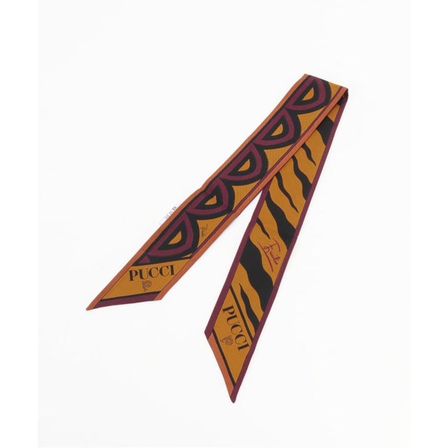EMILIO PUCCI / エミリオプッチ BANDEAU 5X70 （ボルドー）
