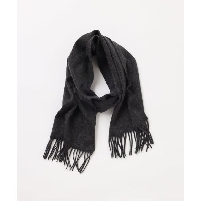 《予約》【FOLL / フォル】mongolian cashmere stole （グレーA）