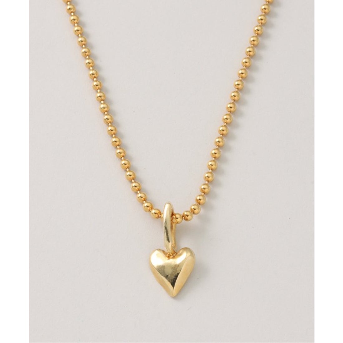 メゾンドパルス Heart charm ハートチャーム ネックレス GOLD 【公式通販】