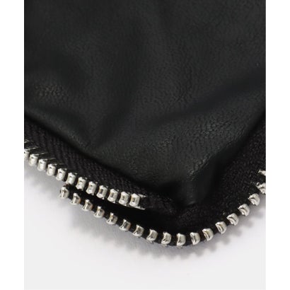 【HEYEP/ヘイップ】Zip Square Scrunchie-Medium （ブラック）｜詳細画像