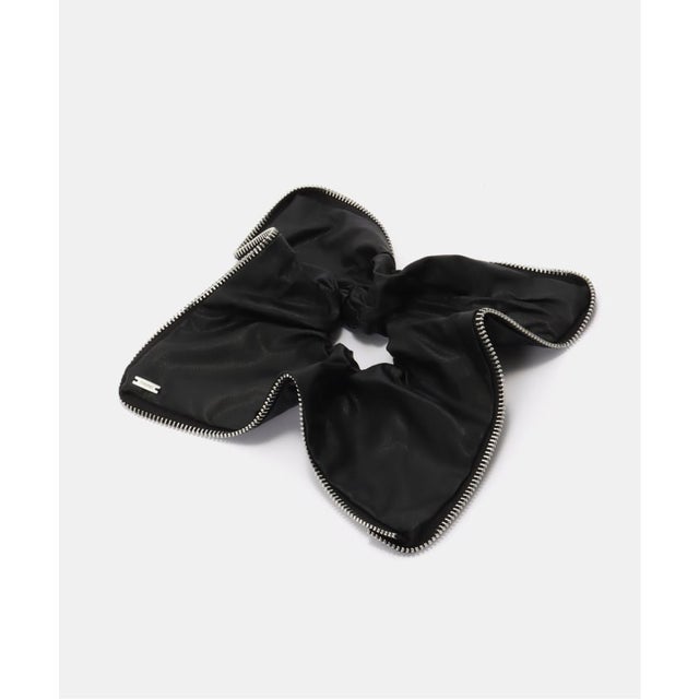 【HEYEP/ヘイップ】Zip Square Scrunchie-Medium （ブラック）