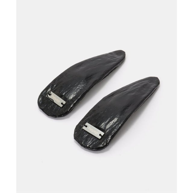 【HEYEP/ヘイップ】 Gloss Clips-2 Piece Set（２ピースセット）（ブラック）