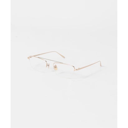 【HEYEP/ヘイップ】 Bridgeless HalfFrame Glasses （ゴールド）｜詳細画像