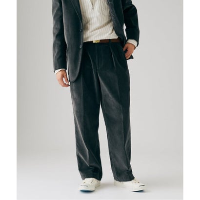 ジャーナルスタンダード JOURNAL STANDARD Brooks Brothers / ブルックス ブラザーズ 別注 2タック コーデュロイ パンツ（グレー）｜詳細画像