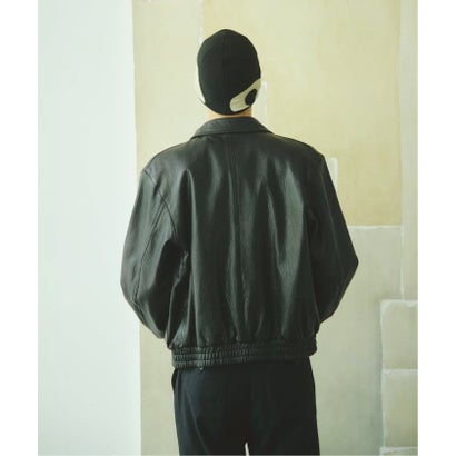 ラム ダッド レザー ジャケット（ブラウン）｜詳細画像
