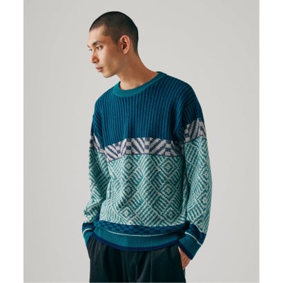 ジャーナルスタンダード JOURNAL STANDARD 《予約》PENDLETON / ペンドルトン 別注 アブストラクト トライバルニット （ブラック）｜詳細画像