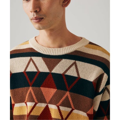 ジャーナルスタンダード JOURNAL STANDARD 《予約》PENDLETON / ペンドルトン 別注 アブストラクト トライバルニット （ブラック）｜詳細画像