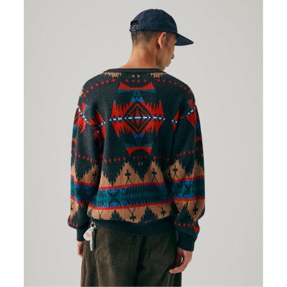 ジャーナルスタンダード JOURNAL STANDARD 《予約》PENDLETON / ペンドルトン 別注 アブストラクト トライバルニット （ブラック）｜詳細画像