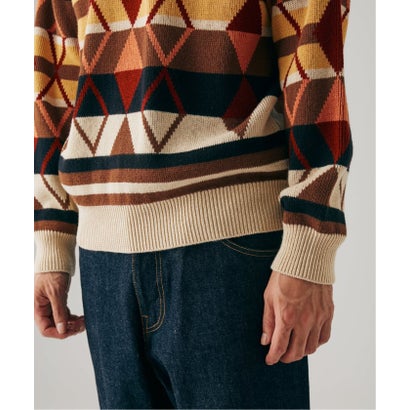 ジャーナルスタンダード JOURNAL STANDARD 《予約》PENDLETON / ペンドルトン 別注 アブストラクト トライバルニット （ブラック）｜詳細画像