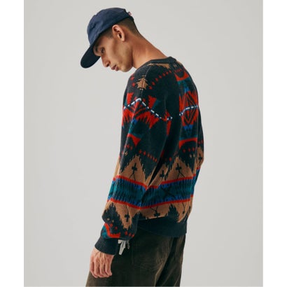 ジャーナルスタンダード JOURNAL STANDARD 《予約》PENDLETON / ペンドルトン 別注 アブストラクト トライバルニット （ブラック）｜詳細画像