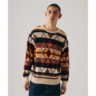 ジャーナルスタンダード JOURNAL STANDARD 《予約》PENDLETON / ペンドルトン 別注 アブストラクト トライバルニット （ブラック）｜詳細画像