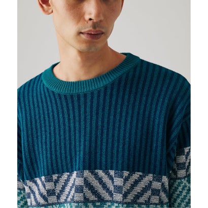 ジャーナルスタンダード JOURNAL STANDARD 《予約》PENDLETON / ペンドルトン 別注 アブストラクト トライバルニット （ブラック）｜詳細画像