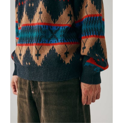 ジャーナルスタンダード JOURNAL STANDARD 《予約》PENDLETON / ペンドルトン 別注 アブストラクト トライバルニット （ブラック）｜詳細画像