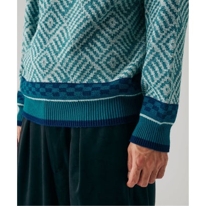 ジャーナルスタンダード JOURNAL STANDARD 《予約》PENDLETON / ペンドルトン 別注 アブストラクト トライバルニット （ブラック）｜詳細画像
