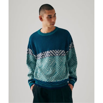 ジャーナルスタンダード JOURNAL STANDARD 《予約》PENDLETON / ペンドルトン 別注 アブストラクト トライバルニット （ブラック）｜詳細画像