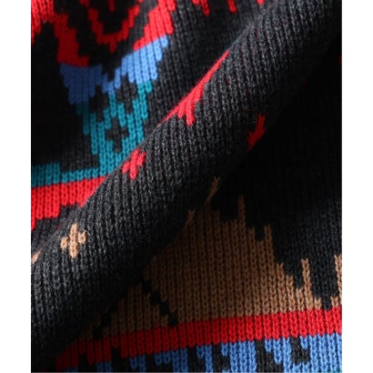 ジャーナルスタンダード JOURNAL STANDARD 《予約》PENDLETON / ペンドルトン 別注 アブストラクト トライバルニット （ブラック）｜詳細画像