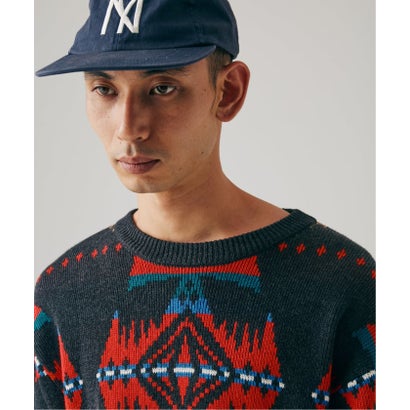 ジャーナルスタンダード JOURNAL STANDARD 《予約》PENDLETON / ペンドルトン 別注 アブストラクト トライバルニット （ブラック）｜詳細画像