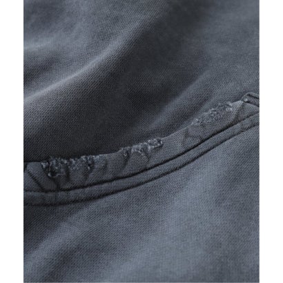 ジャーナルスタンダード JOURNAL STANDARD MOOJI MOOJI / ムージ ムージ OVERSIZE ZIP UP HOODIE AGED （ブラック）｜詳細画像