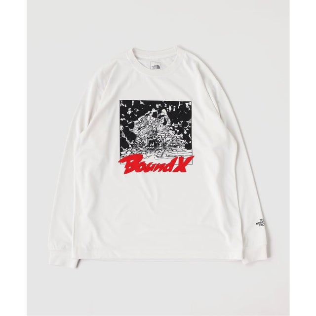 THE NORTH FACE / ザ ノースフェイス BoundX L/S Tee （ホワイト）