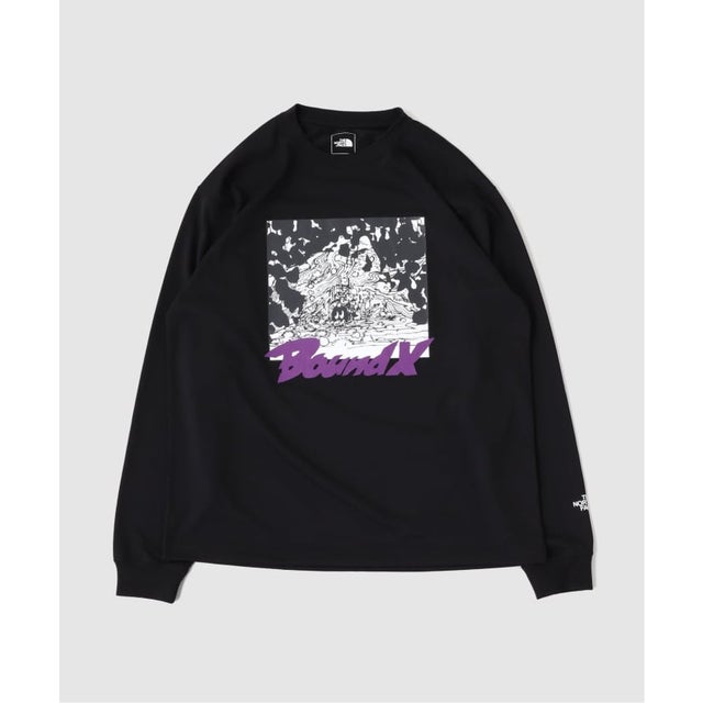 THE NORTH FACE / ザ ノースフェイス BoundX L/S Tee （ブラック）