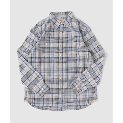 ジャーナルスタンダード JOURNAL STANDARD ORIGINAL MADRAS / オリジナルマドラス 240 UYILITY SHIRT （グレーA）｜詳細画像