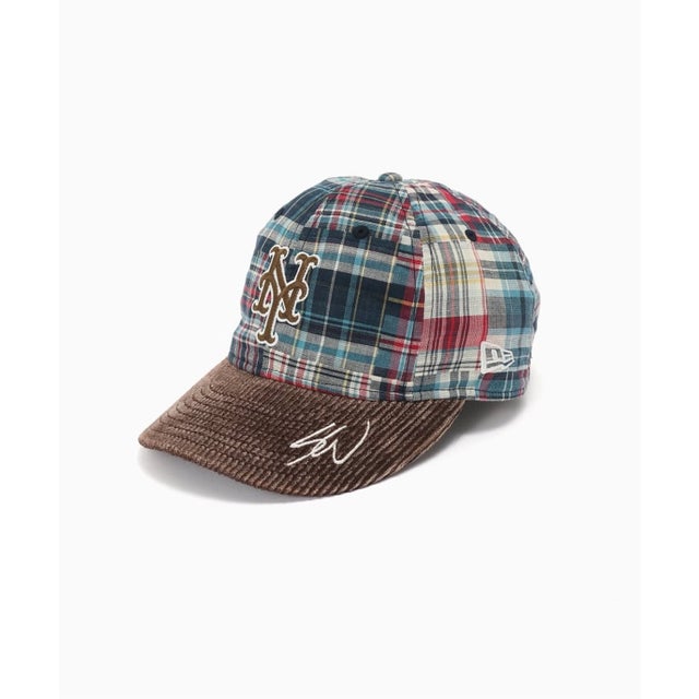 NEW ERA / ニューエラ 930 SW NEYMET PLAID/BRN （ネイビー）