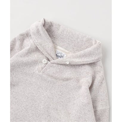 RIDING HIGH / ライディングハイ NON DYED SHAWL COLLAR PULLOVER （ブラウン）｜詳細画像