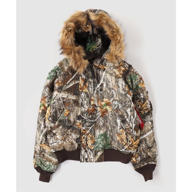 ALPHA / アルファ N-2B HERITAGE PARKA CAMO （ベージュ）