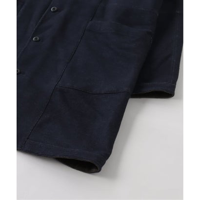 ジャーナルスタンダード JOURNAL STANDARD ts(s) / ティーエスエス Brushed Cotton Double Cloth RVS （ネイビー）｜詳細画像