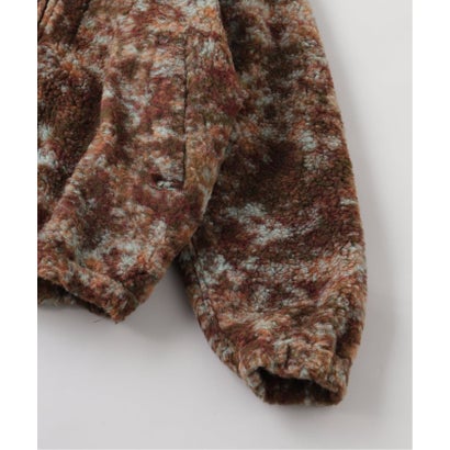 ts(s) / ティーエスエス Camo JQD Wool*Poly Jersey Zip Park （ブラウン）｜詳細画像