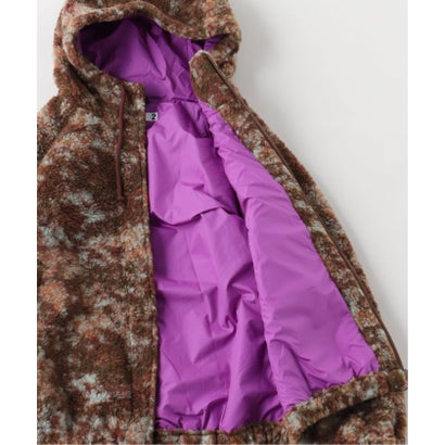 ts(s) / ティーエスエス Camo JQD Wool*Poly Jersey Zip Park （ブラウン）｜詳細画像