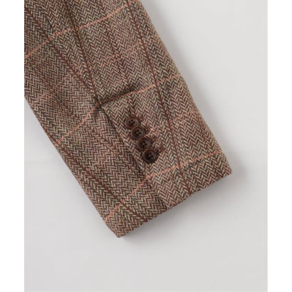 ジャーナルスタンダード JOURNAL STANDARD ts(s) / ティーエスエス Herringbone Tweed 6 W 6B JKT （ブラウン）｜詳細画像