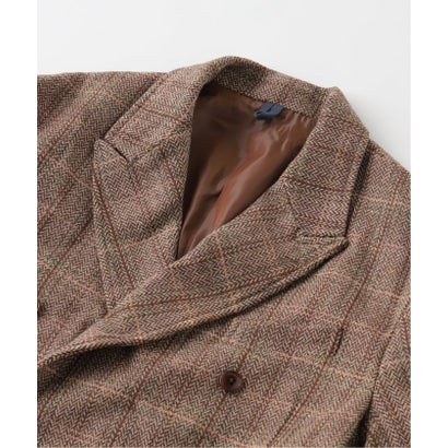 ジャーナルスタンダード JOURNAL STANDARD ts(s) / ティーエスエス Herringbone Tweed 6 W 6B JKT （ブラウン）｜詳細画像