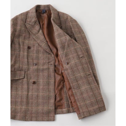 ジャーナルスタンダード JOURNAL STANDARD ts(s) / ティーエスエス Herringbone Tweed 6 W 6B JKT （ブラウン）｜詳細画像