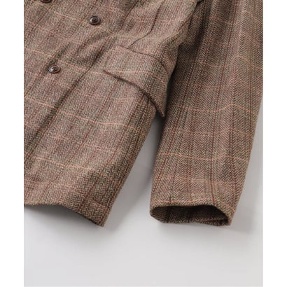 ジャーナルスタンダード JOURNAL STANDARD ts(s) / ティーエスエス Herringbone Tweed 6 W 6B JKT （ブラウン）｜詳細画像