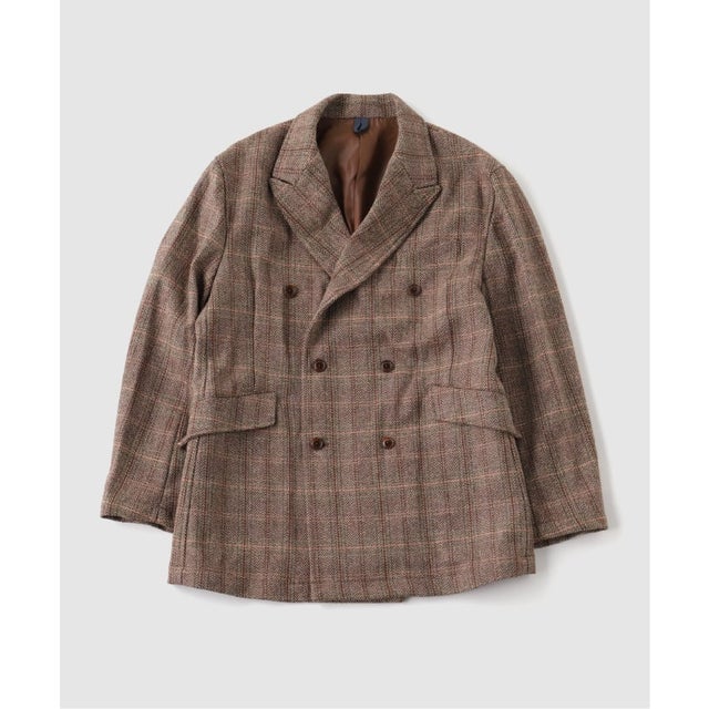 ts(s) / ティーエスエス Herringbone Tweed 6 W 6B JKT （ブラウン）